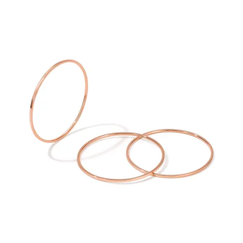 DODOGOGO Титановые стальные браслеты женские розовое золото