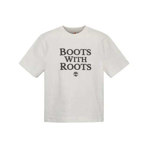 Timberland T-Shirt Мужская Винтажная Белая