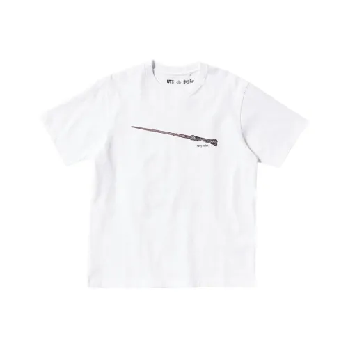 UNIQLO X HALIBOTE LIANMINGKUAN T-Shirt Унисекс Белый