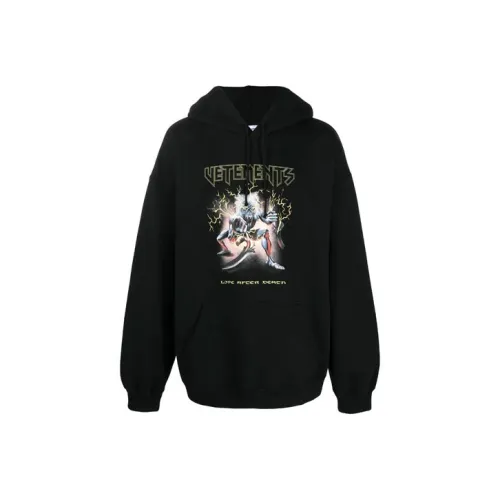 Vetements Черные Мужские Свитшоты