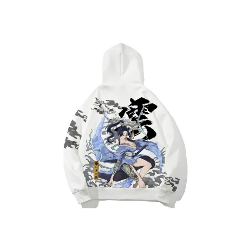 SANSYAS x HONGLIANZHIMENG ZHAOYUN С капюшоном свободный крой стандартный свитшот унисекс