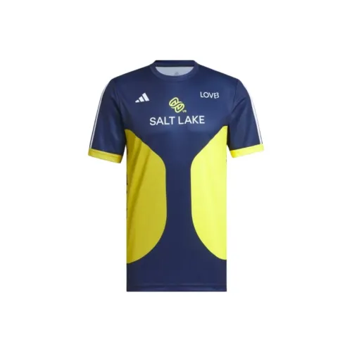 adidas clothing Синий Унисекс Футболка