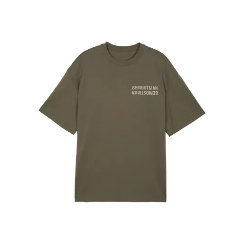 MOST Серо-зеленая унисекс футболка