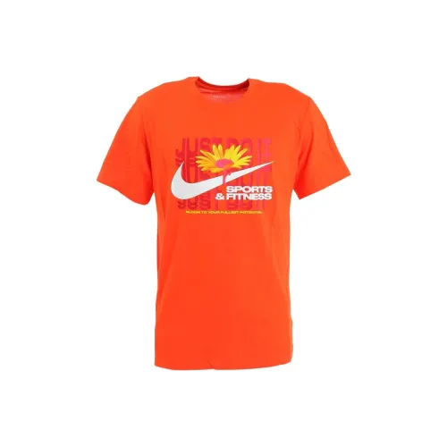 Nike Orange Мужская T-рубашка