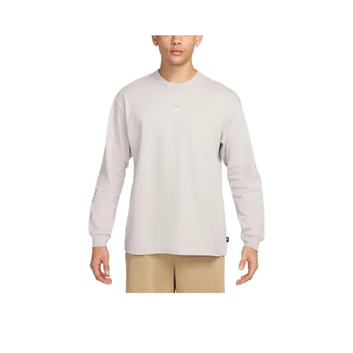 nike Sportswear Premium Essentials Futura T Рубашка Мужская Светлый Лимонит Каменный