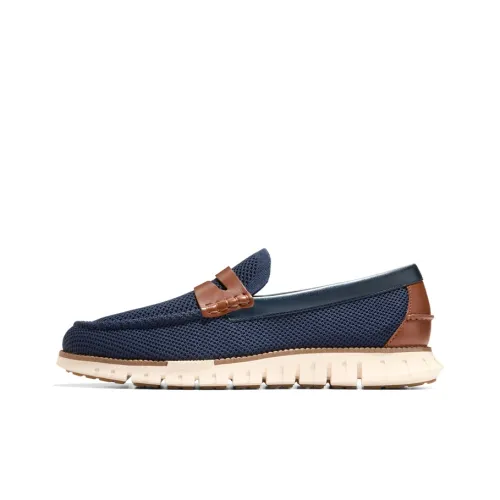 COLE HAAN Повседневный Низкий Топ Темно-Синий Мужской