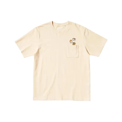 UNIQLO Файнал Фэнтези Co Бренд Естественный Мужской T Рубашки