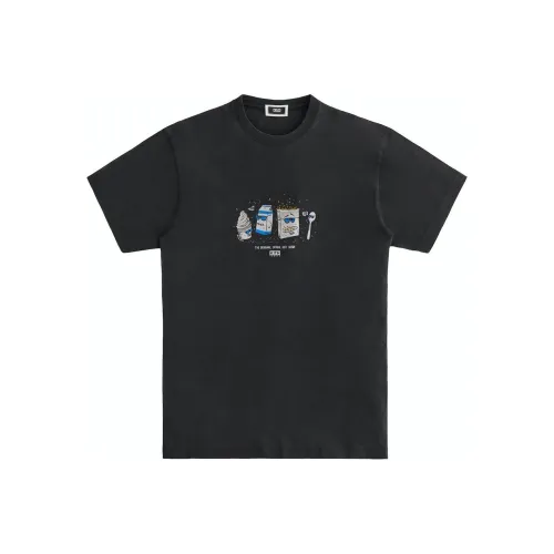 KITH Collaboration Мужская Черная T-Рубашка
