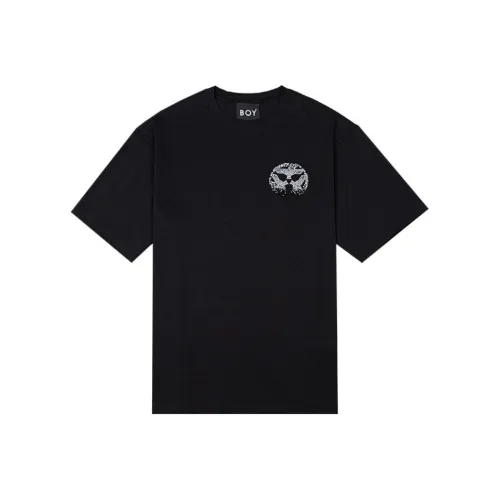 BOY LONDON Мужские черные футболки