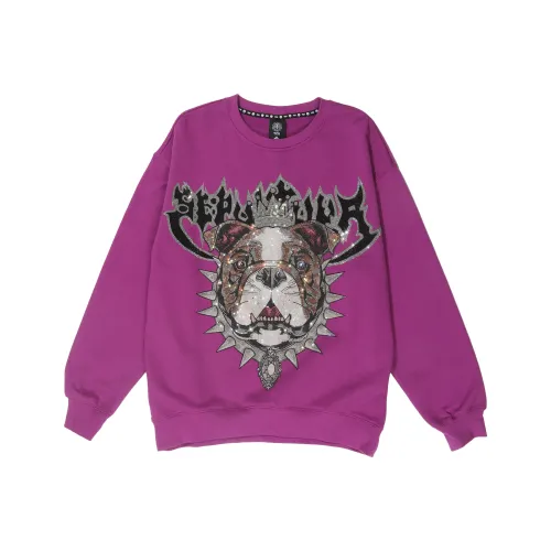 TCH Essential Для Собаки LOVERS Парный Круглый вырез Пуловер Толстовка Унисекс