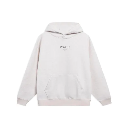 LINING Приглушенный серый с текстурой вереска Унисекс Толстовки