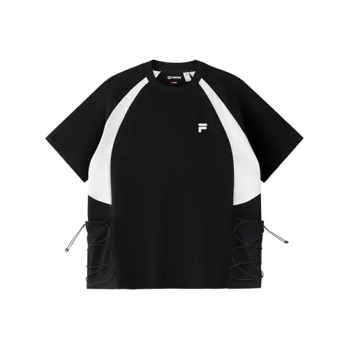 FILA FUSION T Рубашка Мужская Глубокий Черный