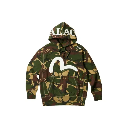 PALACE X EVISU Co Бренд Свитшот Унисекс