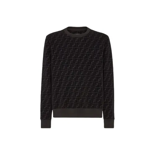 FENDI Черный Мужские Свитшоты