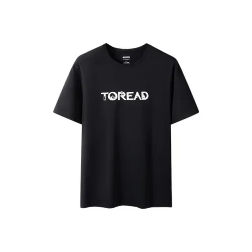 TOREAD Мужские черные T-рубашки