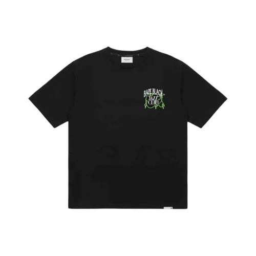 BAPE BLACK T-Shirt Мужской Черный BKX