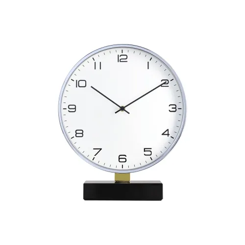 HENSE Кварцевый механизм металлические настольные часы унисекс белый HD8098