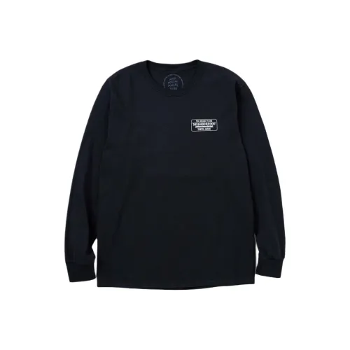 NEIGHBORHOOD совместный бренд Anti Social Club Коллаборация Черный Унисекс Футболка