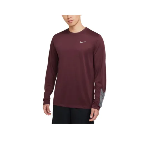 nike T-Shirt Мужской Темно-фиолетовый Бургунди