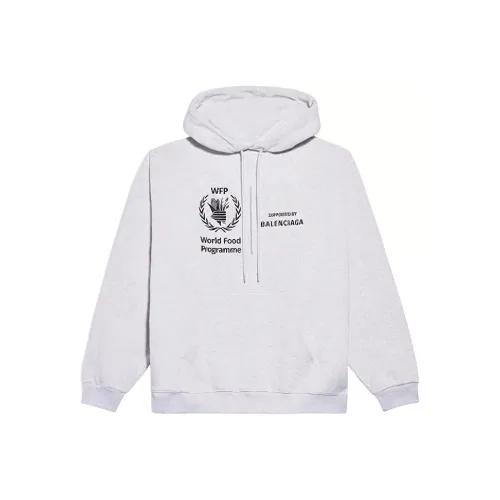 Balenciaga Свитшот Регулярного Кроя Мужской Светло-Серый