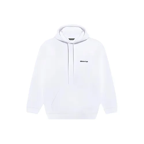 Balenciaga Свитшот Регулярного Кроя Мужской Белый
