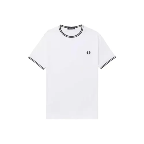 FRED PERRY SS24 T Рубашка Мужская Белая