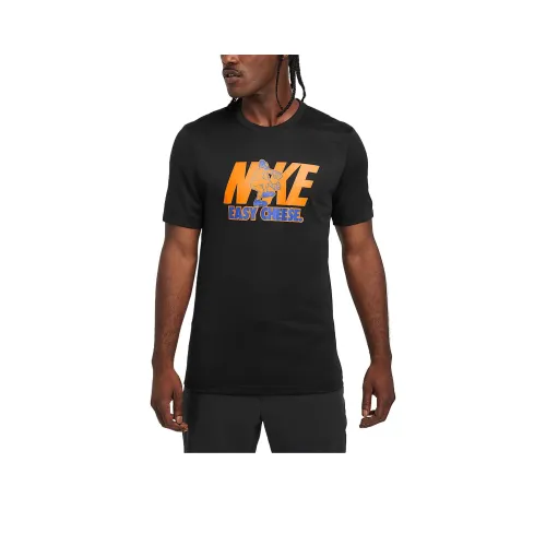 nike Мужская Dri Fit Баскетбольная футболка T-Shirt Мужская Черная
