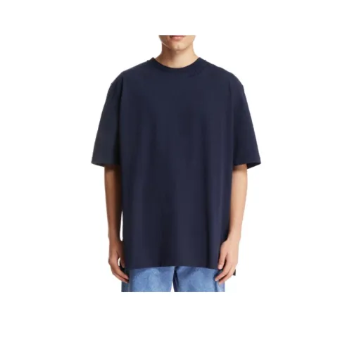 MARNI Темно-синие мужские футболки T