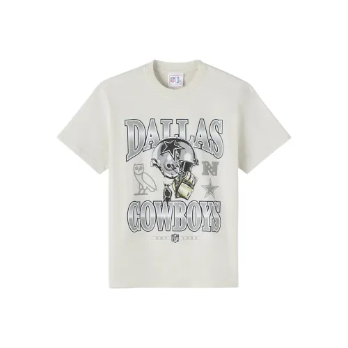 NFL Ovo Co Бренд Белая Унисекс Футболка