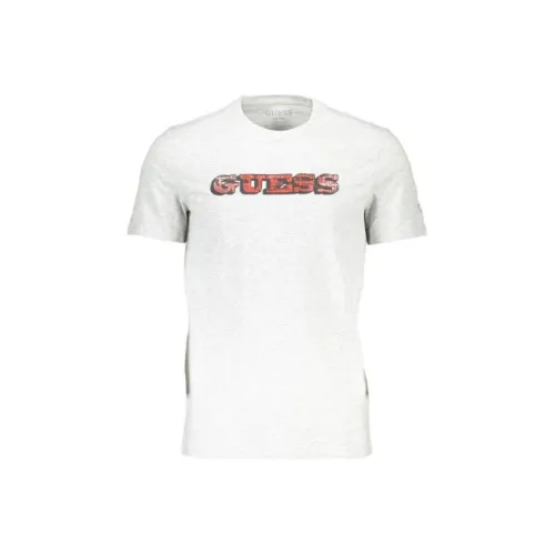 GUESS JEANS Серый Мужской T-Рубашки
