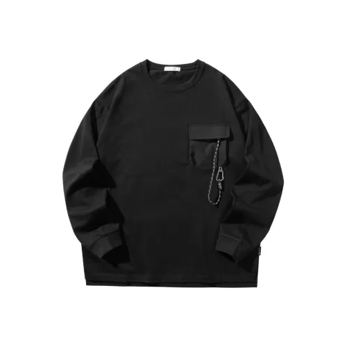 MOBI GARDEN T-рубашка толстовка базовый слой унисекс ночной черный