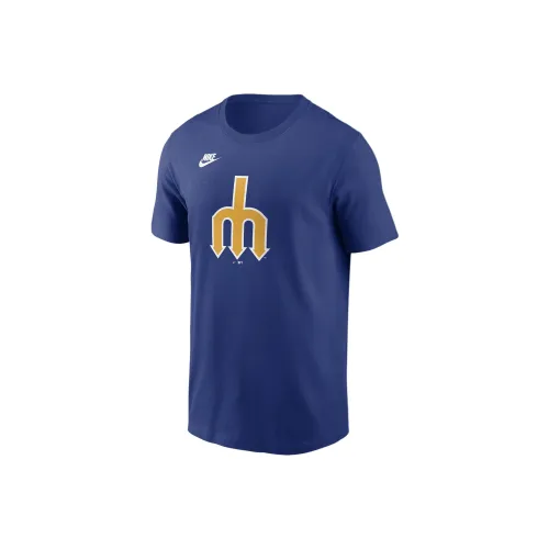 nike x MLB Футболка Seattle Mariners Мужская Синяя