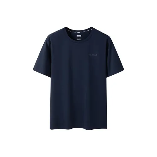 TOREAD T Рубашка Мужская Французский Морской Синий