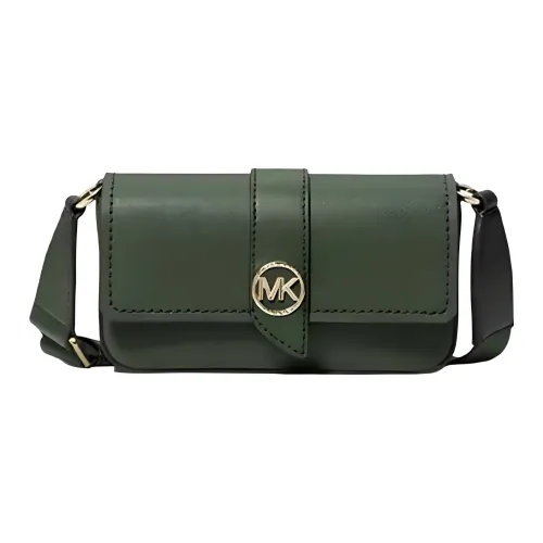 MICHAEL KORS Greenwich Saffiano кожа через плечо сумка маленький женский яшма