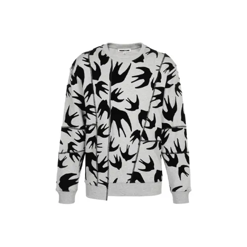McQ Alexander McQueen Светло-серый Мужской Свитшот