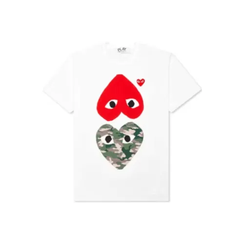 COMME DES GARCONS SHIRT Белая Мужская T-Рубашка
