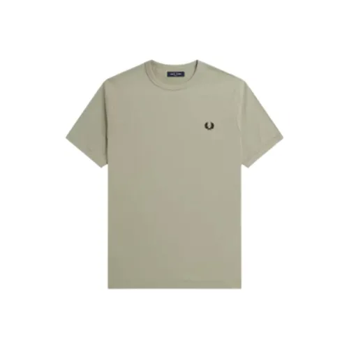 FRED PERRY FW24 T Рубашка Мужская Зеленая