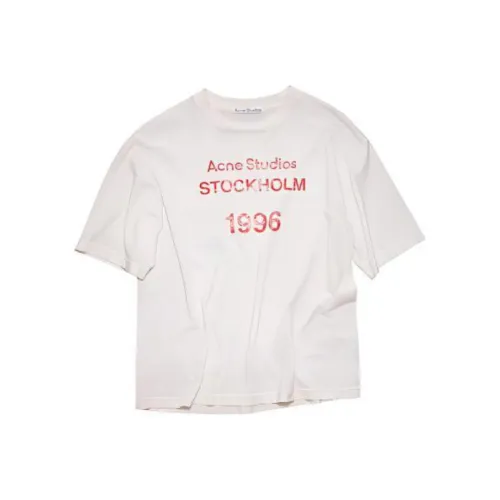 Acne Studios T-Shirt Мужской Белый