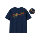 Темно-синий (Розовая вышивка)