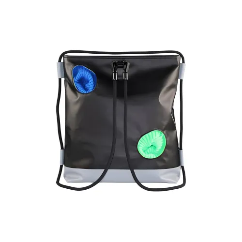 PabePabe Oxford Channel Сумка Плечевая сумка Стандартная Унисекс Белый Черный