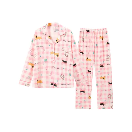 WANANNI Пижамный комплект женский розовый