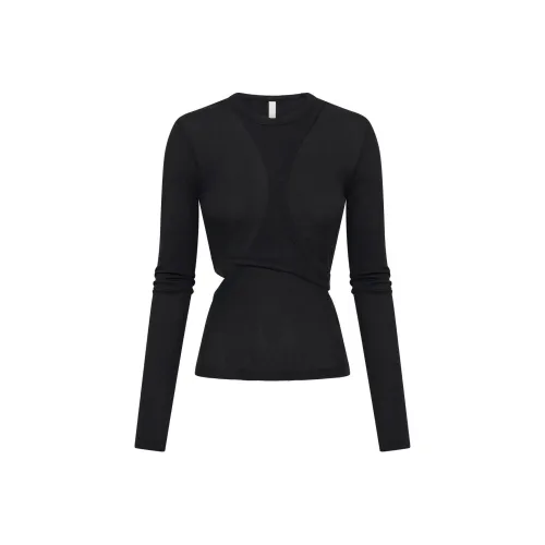 DION LEE Черная унисекс футболка