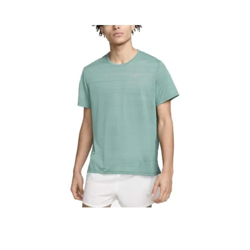Nike Одежда DRI FIT MILER T Рубашка Мужская Зеленая