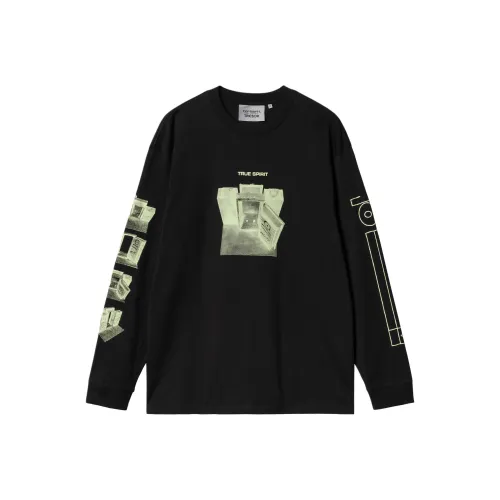 Carhartt WIP x TRESOR SS24 Рукав с оборванным плечом T-рубашка Унисекс Черный