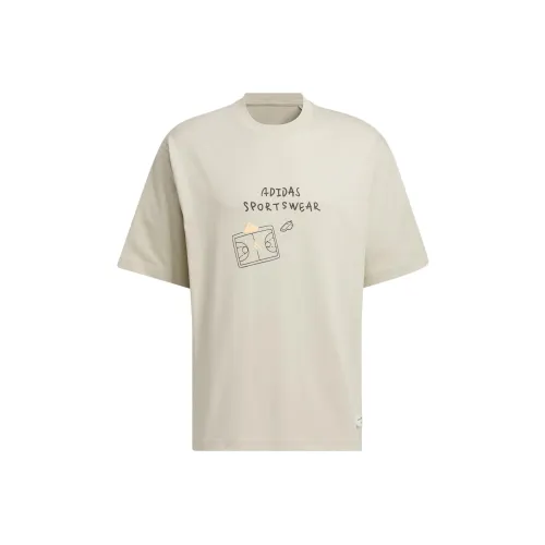 Adidas T-Shirt Мужская Светло-Серый