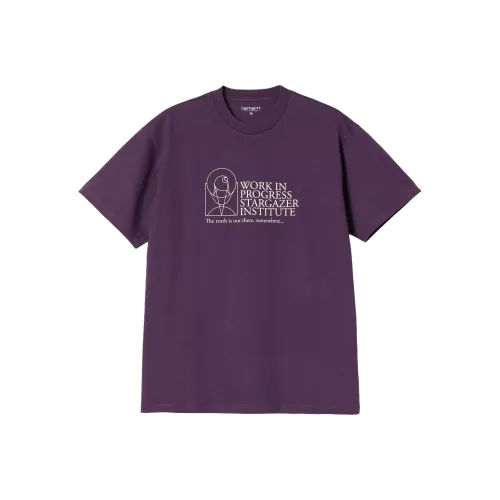 Carhartt WIP SS25 S S Stargazer T Рубашка T Рубашка Мужская Фиолетовая
