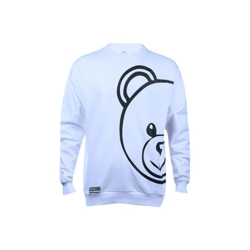 MOSCHINO Белый Мужской Свитшот