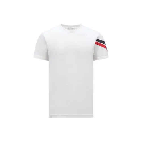 MONCLER Экрю Мужские T-рубашки