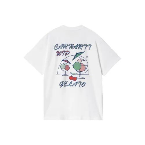 Carhartt WIP FW24 Белый Мужской T-Рубашки