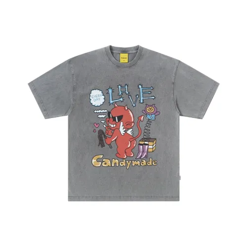 Candymade Haus T-Shirt Унисекс Серый